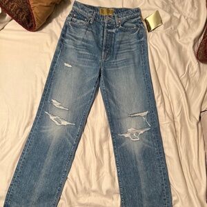 MOTHER DENIM THE RAMBLER SNEAK TCB SZ. 25